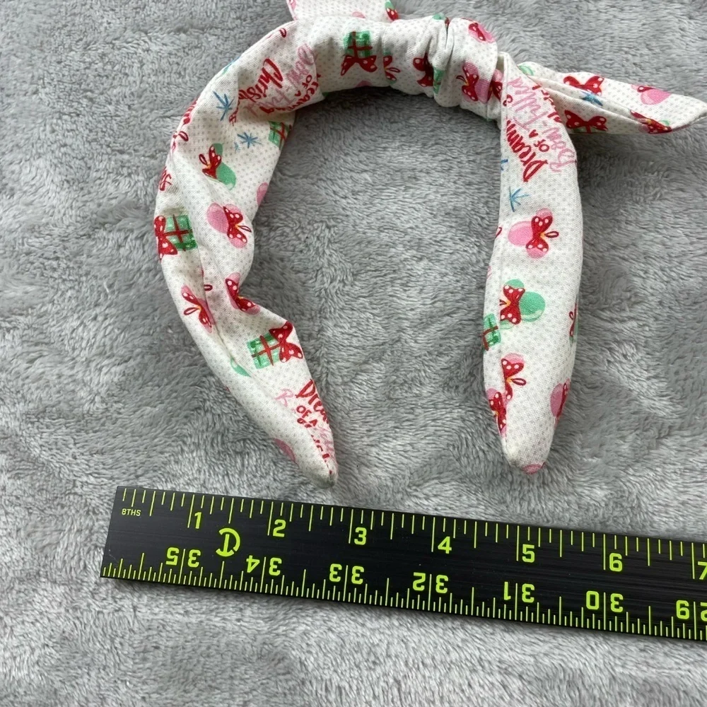 Disney Christmas Top Knot Headband Adult Size